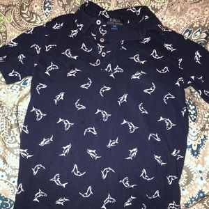 Polo boys shirt navy